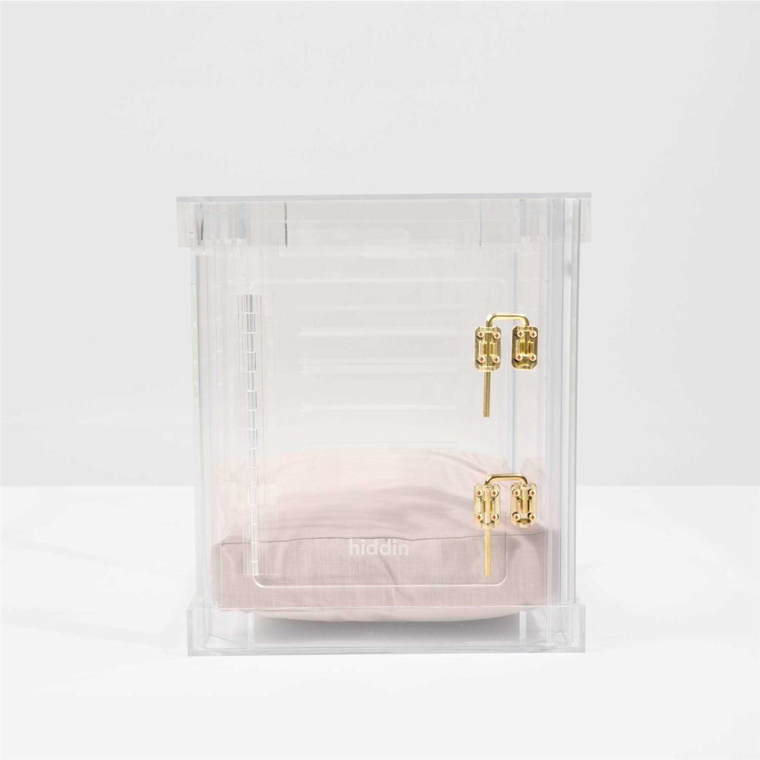 Hiddin Clear Dog Crate to Gate