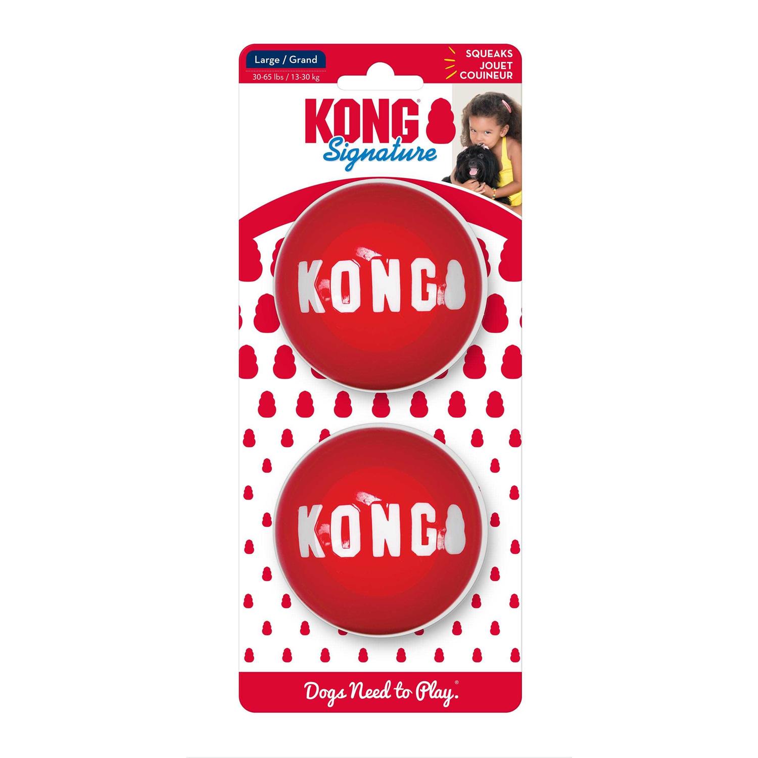 Kong Signature Ball Dog Toy
