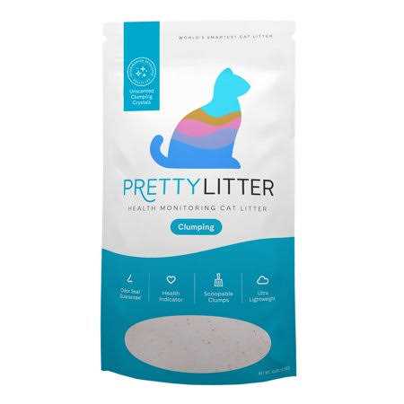 Clumping Prettylitter Health Monitoring Cat Litter