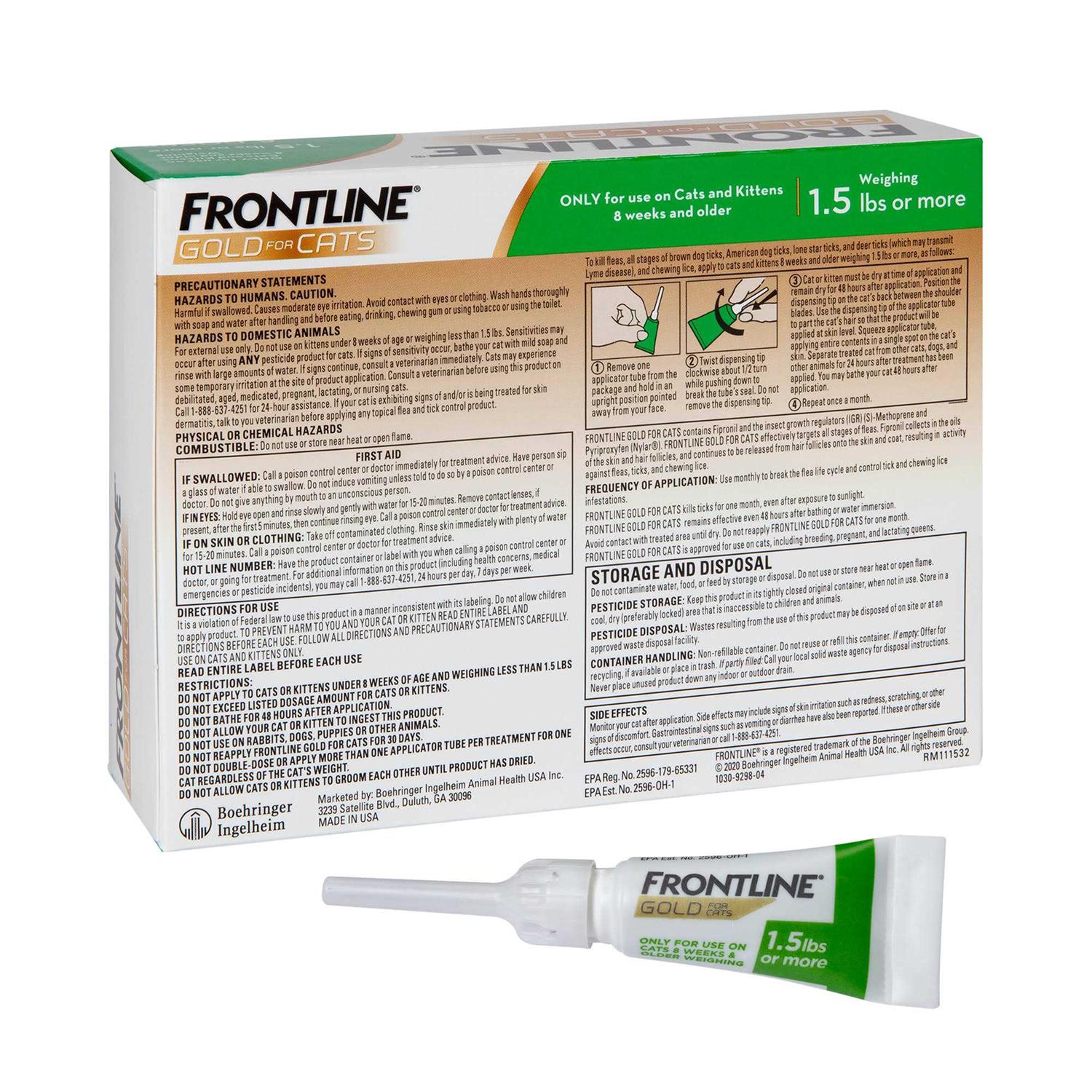 Frontline Gold for Cats
