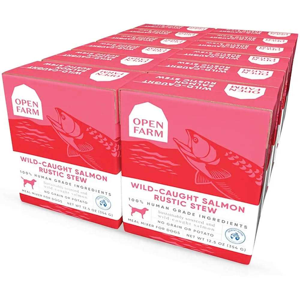 Open Farm Wild-Caught Salmon Rustic Stew Dog Food