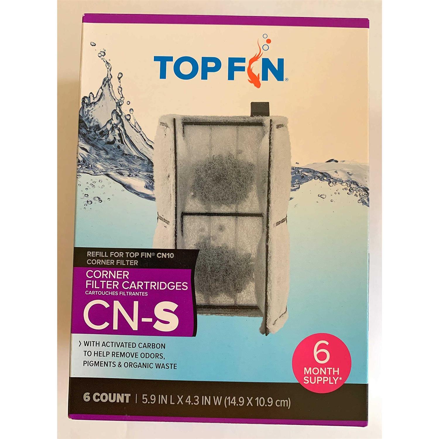 Top Fin CN-S Corner Filter Cartridges
