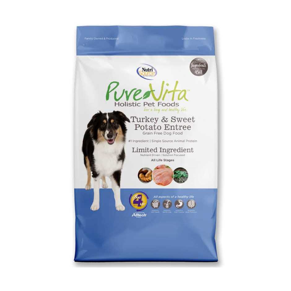 PureVita Grain Free Turkey & Sweet Potato Dog Food