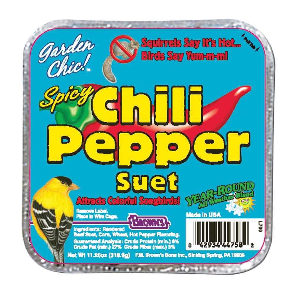 Brown’s Garden Chic Bird Food Spicy Pepper Suet