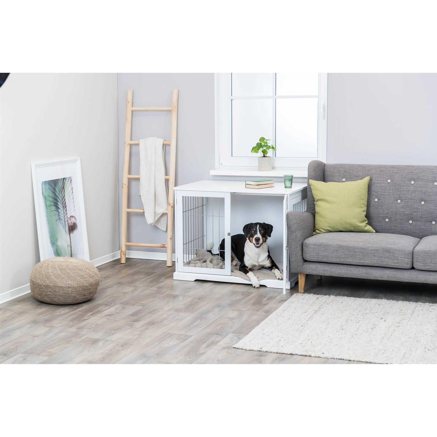 TRIXIE Pet Home End Table Indoor Kennel Furniture Style Crate