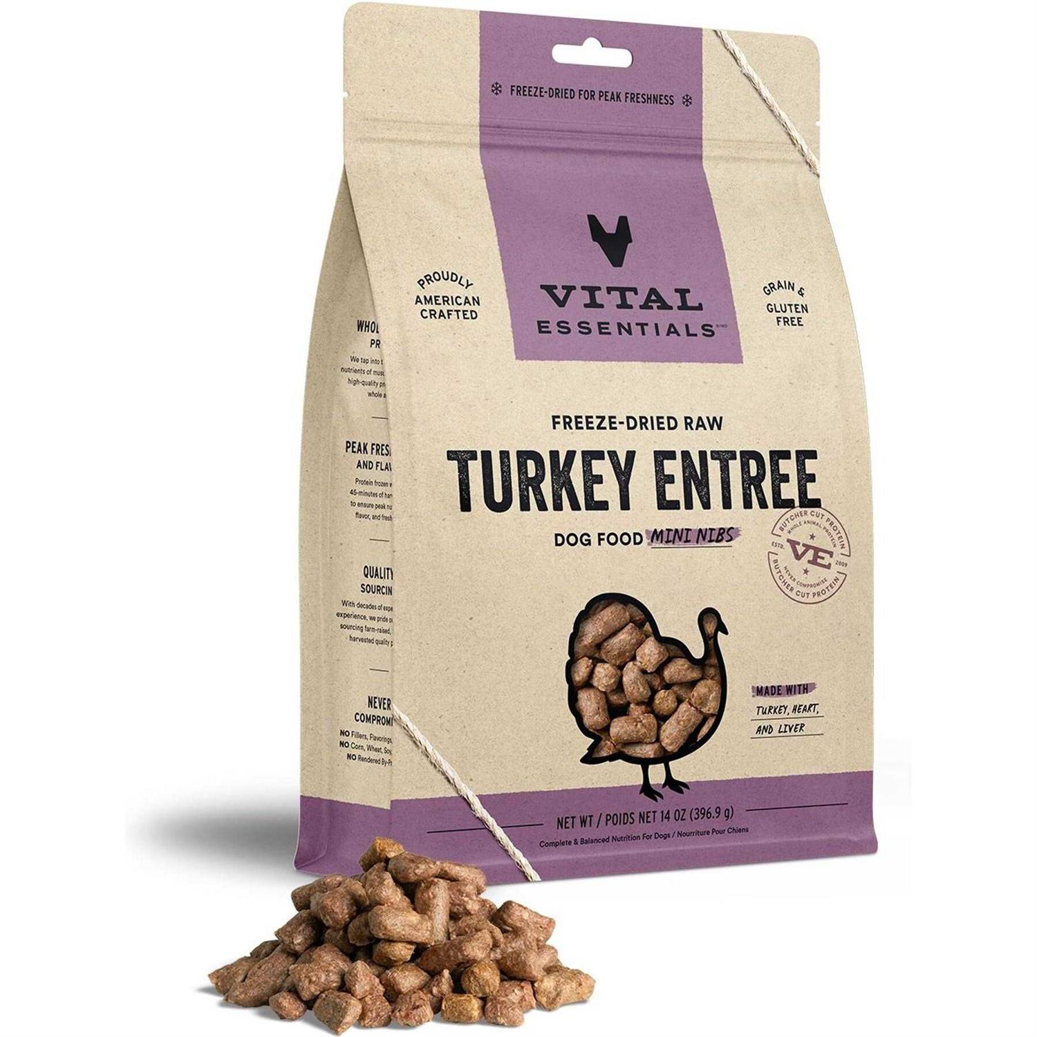 Vital Essentials Freeze-Dried Mini Nibs Dog Food