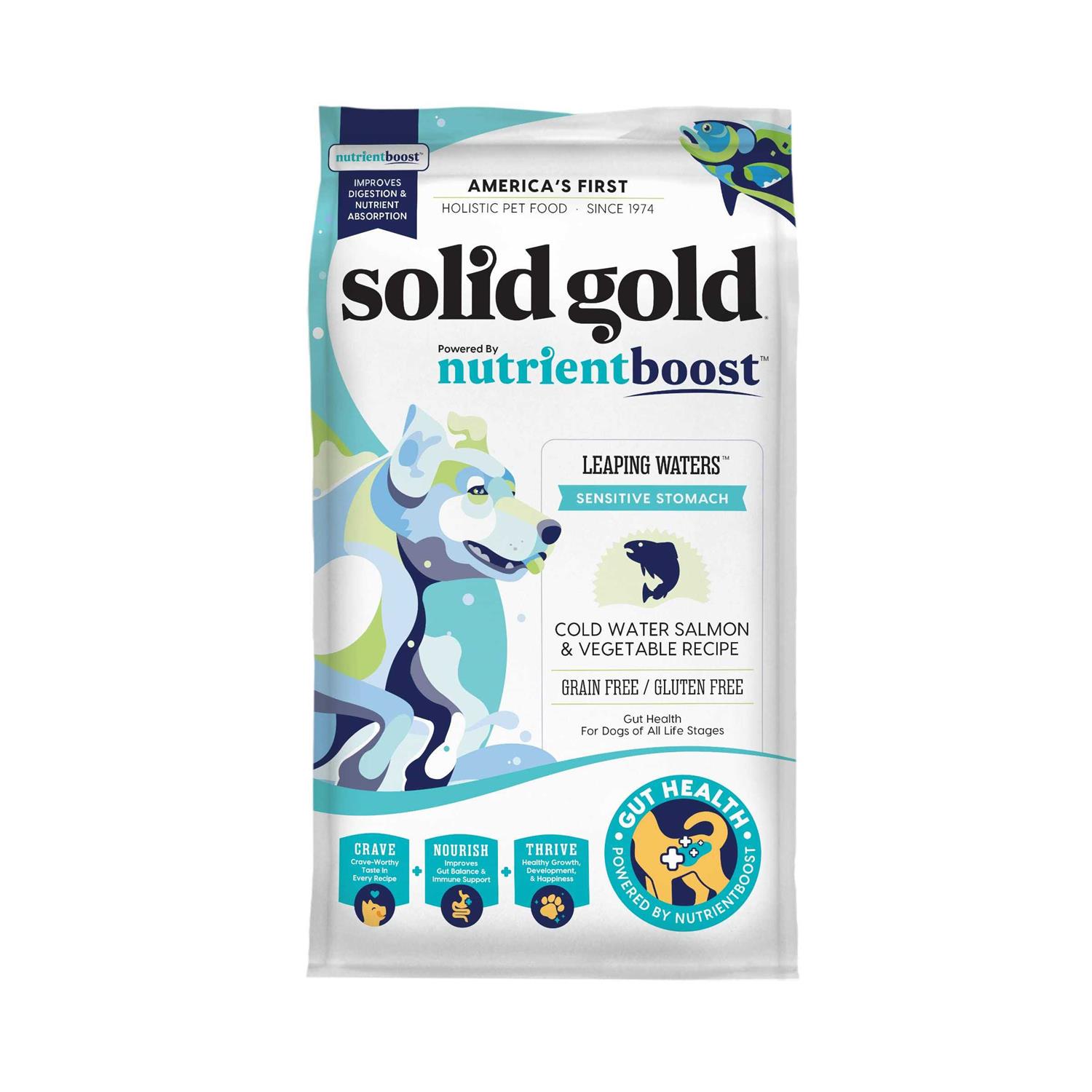 Solid Gold Nutrientboost Leaping Waters Dry Dog Food