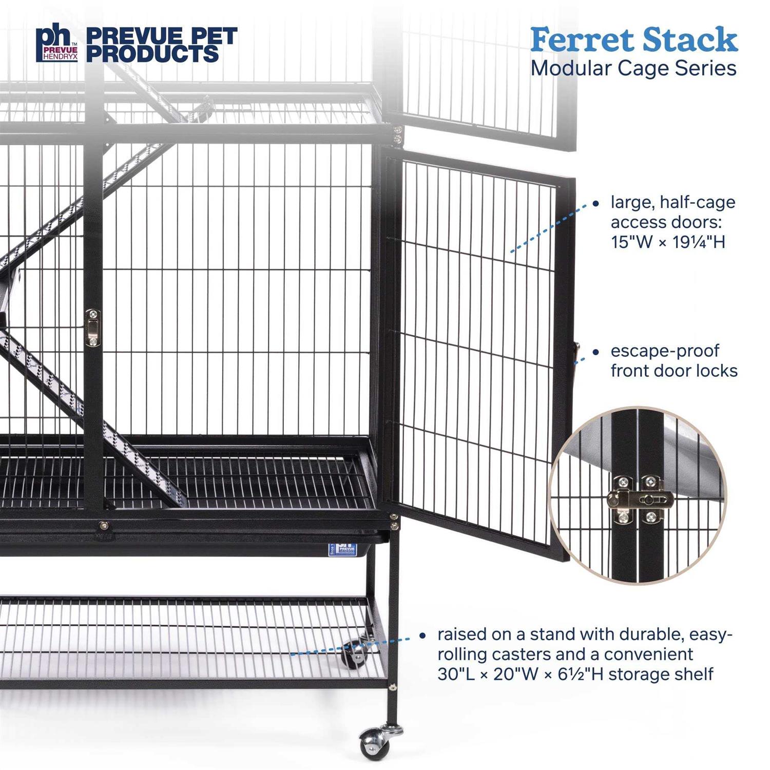 Prevue Pet Products Ferret Stack Home Two Story