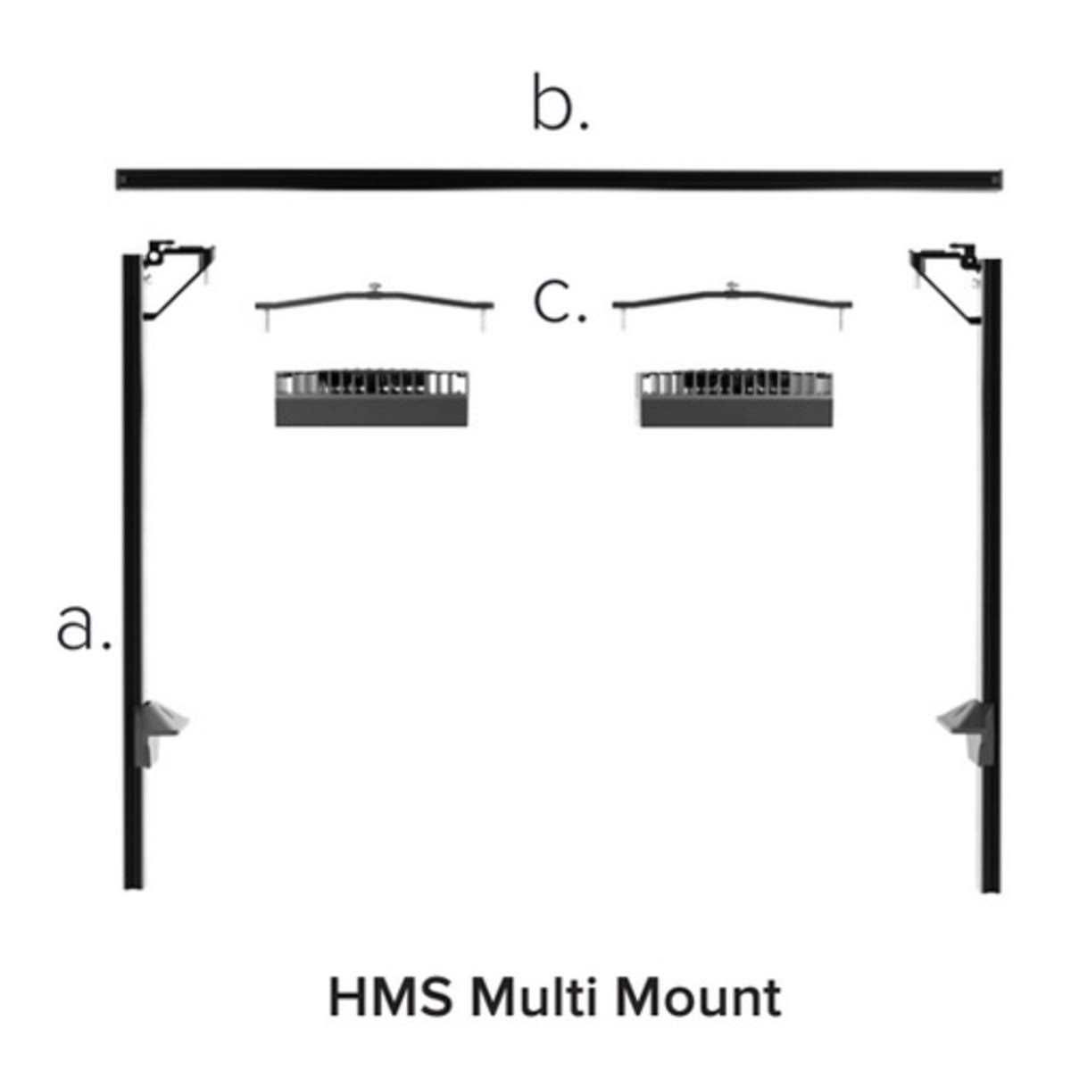 AquaIllumination HMS Double Arm Kit