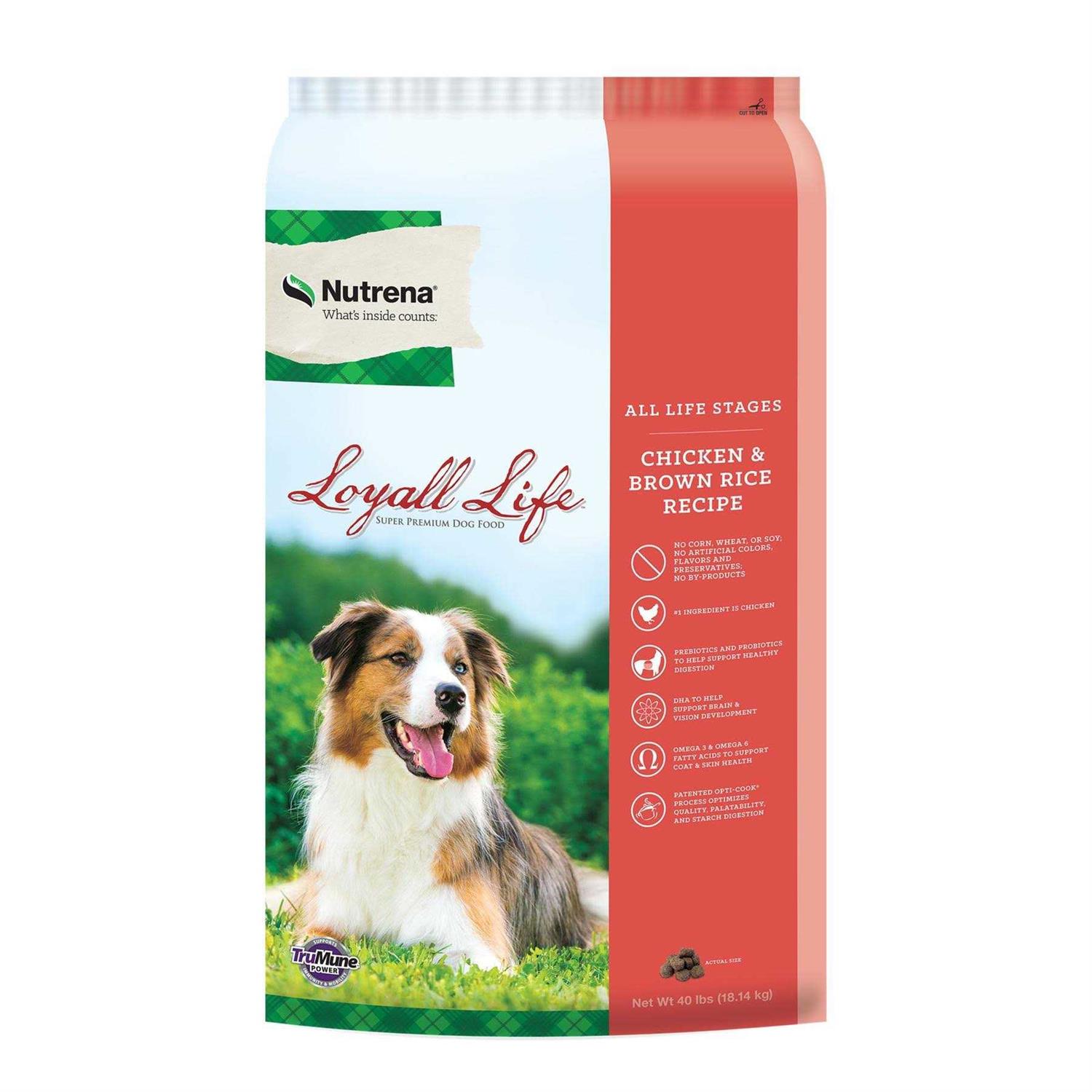 Loyall Life All Life Stages Chicken Brown Rice Dog Food