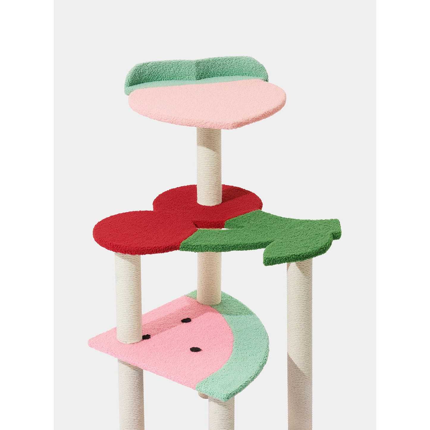 Fruit Frenzy Cat Climber Tree by Vetreska