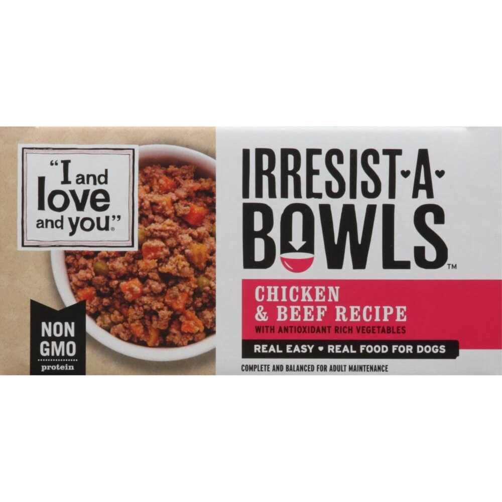 I and Love and You Irresist-A-Bowls Wet Dog Food, Chicken and Recipe