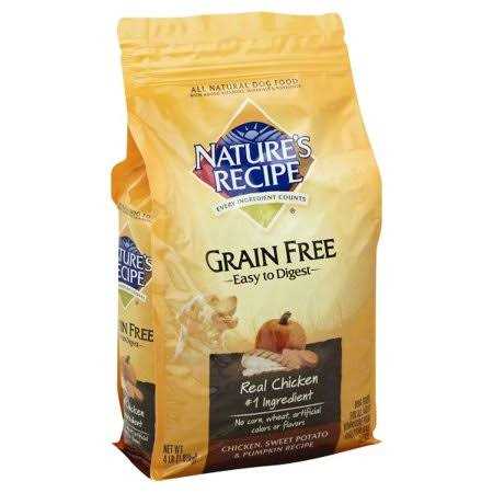 Nature’s Recipe Grain Free Chicken Dry Dog Food