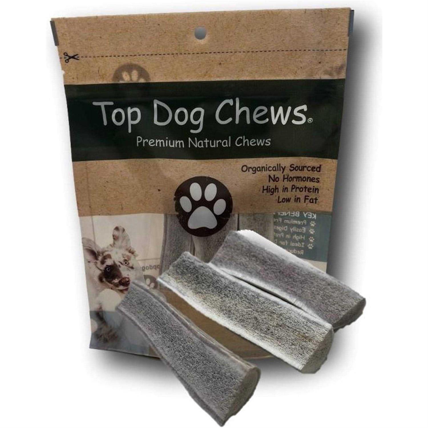 Elk Antler Huge Split Top Dog Chews