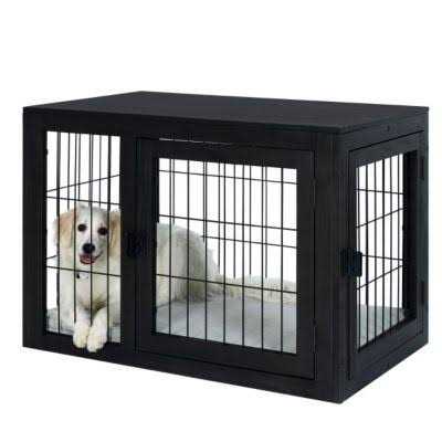 Petmaker Furniture-Style Dog Crate with Double Doors
