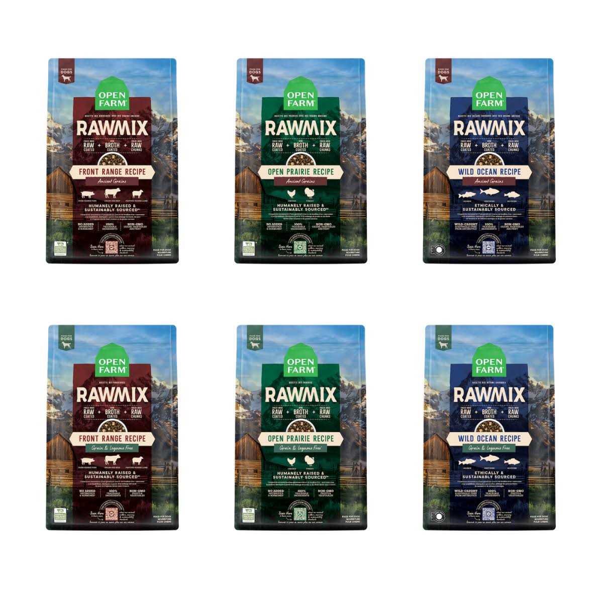 Open Farm RawMix Ancient Grains Front Range Dry Dog Food