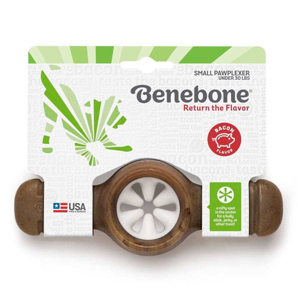 Benebone Bacon Pawplexer Dog Chew Toy
