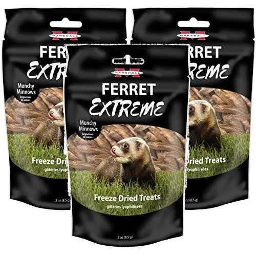 Marshall Ferret Extreme Freeze Dried Munchy Minnows