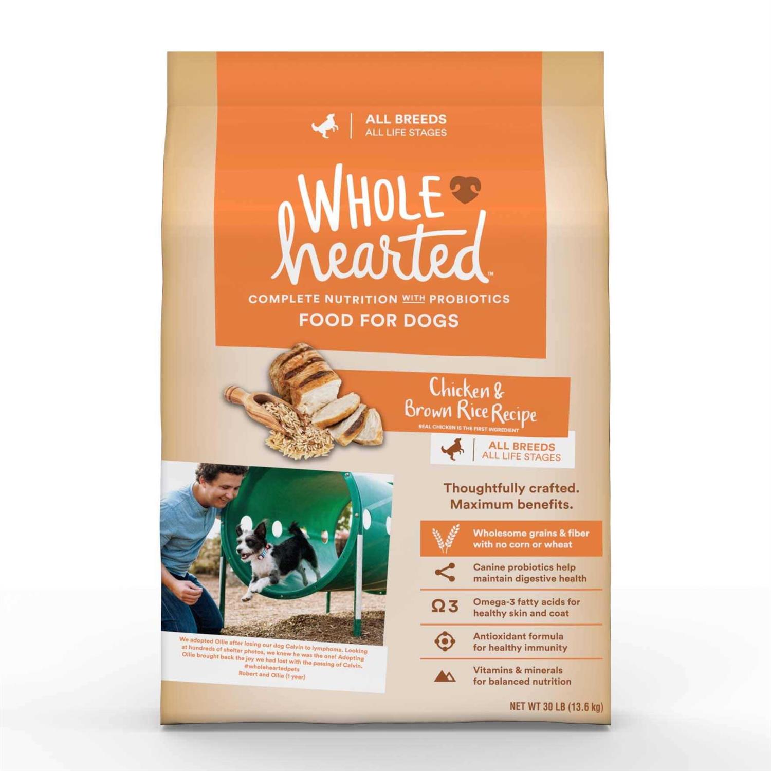 WholeHearted All Life Stages Chicken and Rice Recipe Dry Dog Food