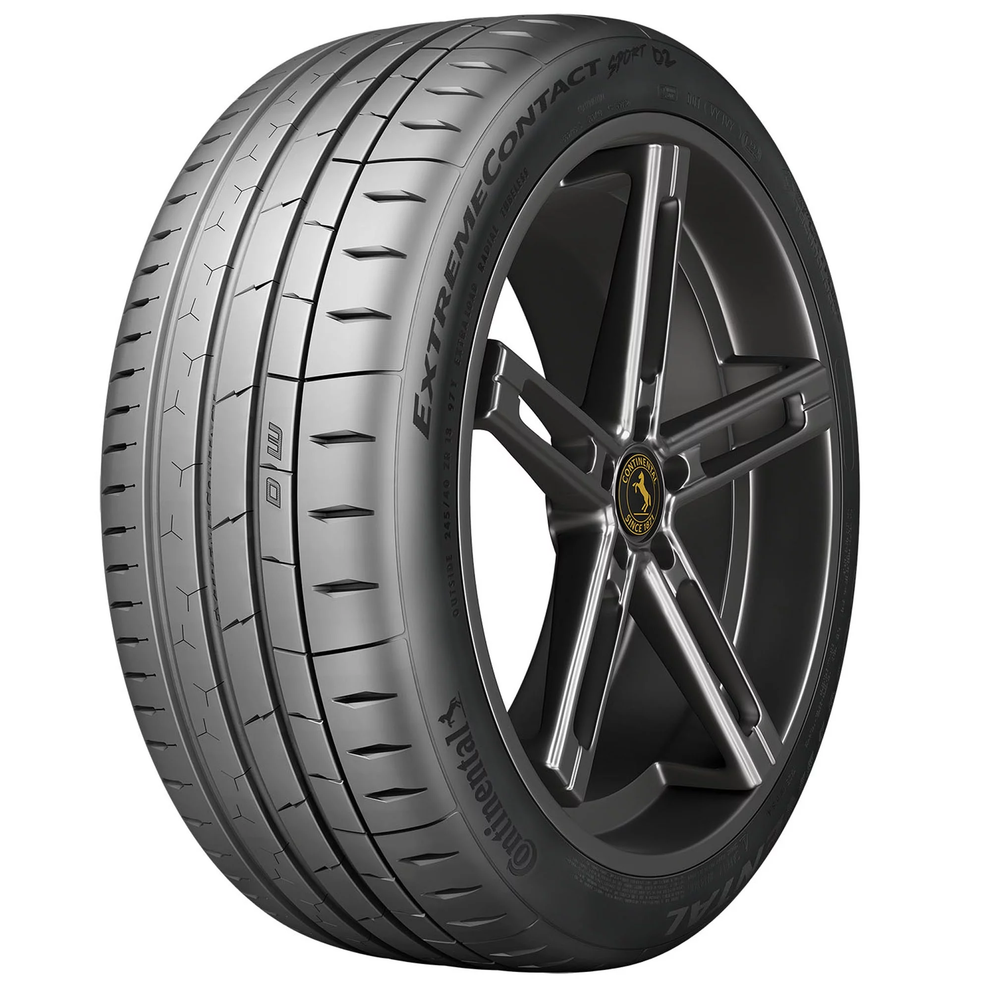 Continental ExtremeContact Sport 02 Summer 265/35ZR19 98Y XL Passenger Tire