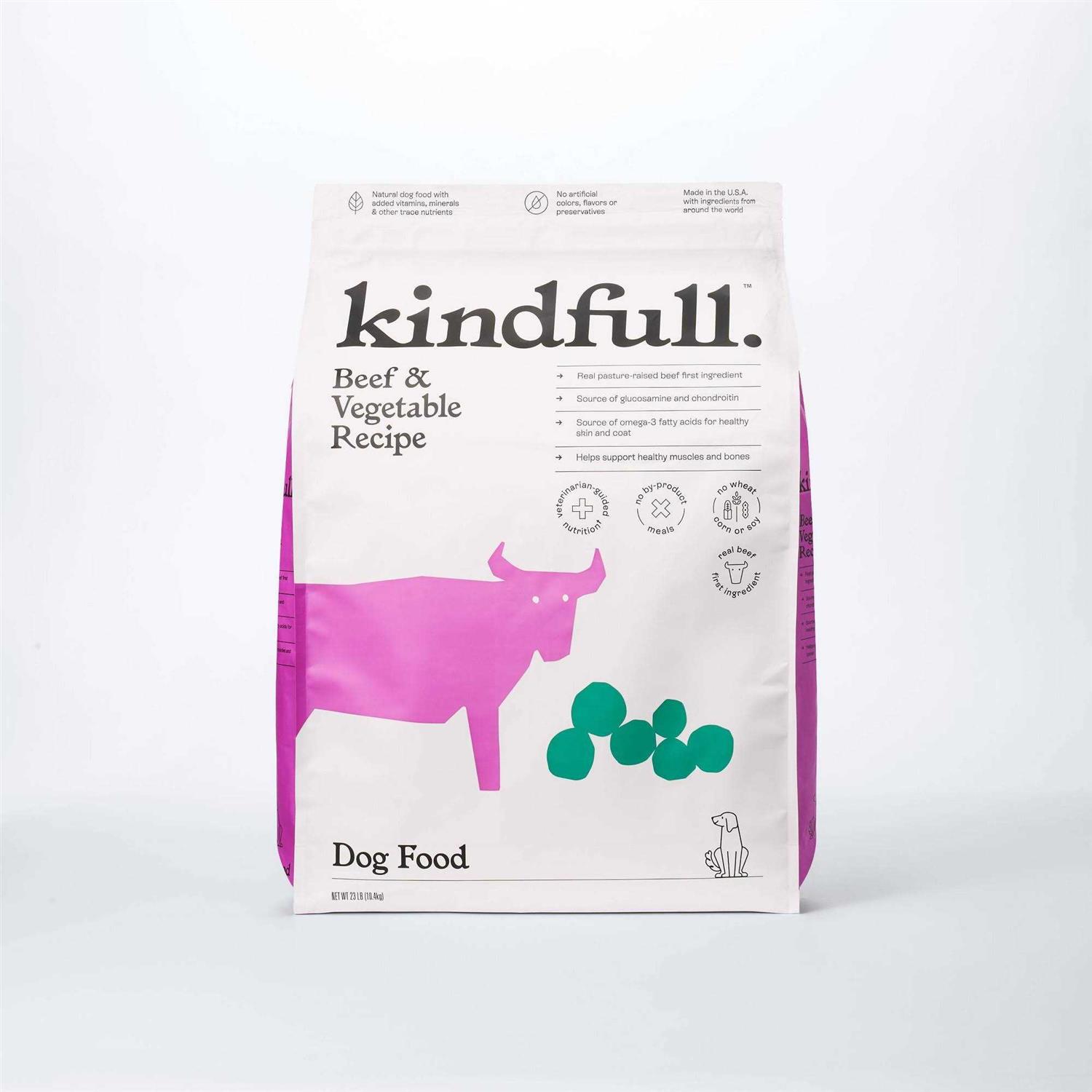 Kindfull Beef and Vegetable Recipe Dry Dog Food