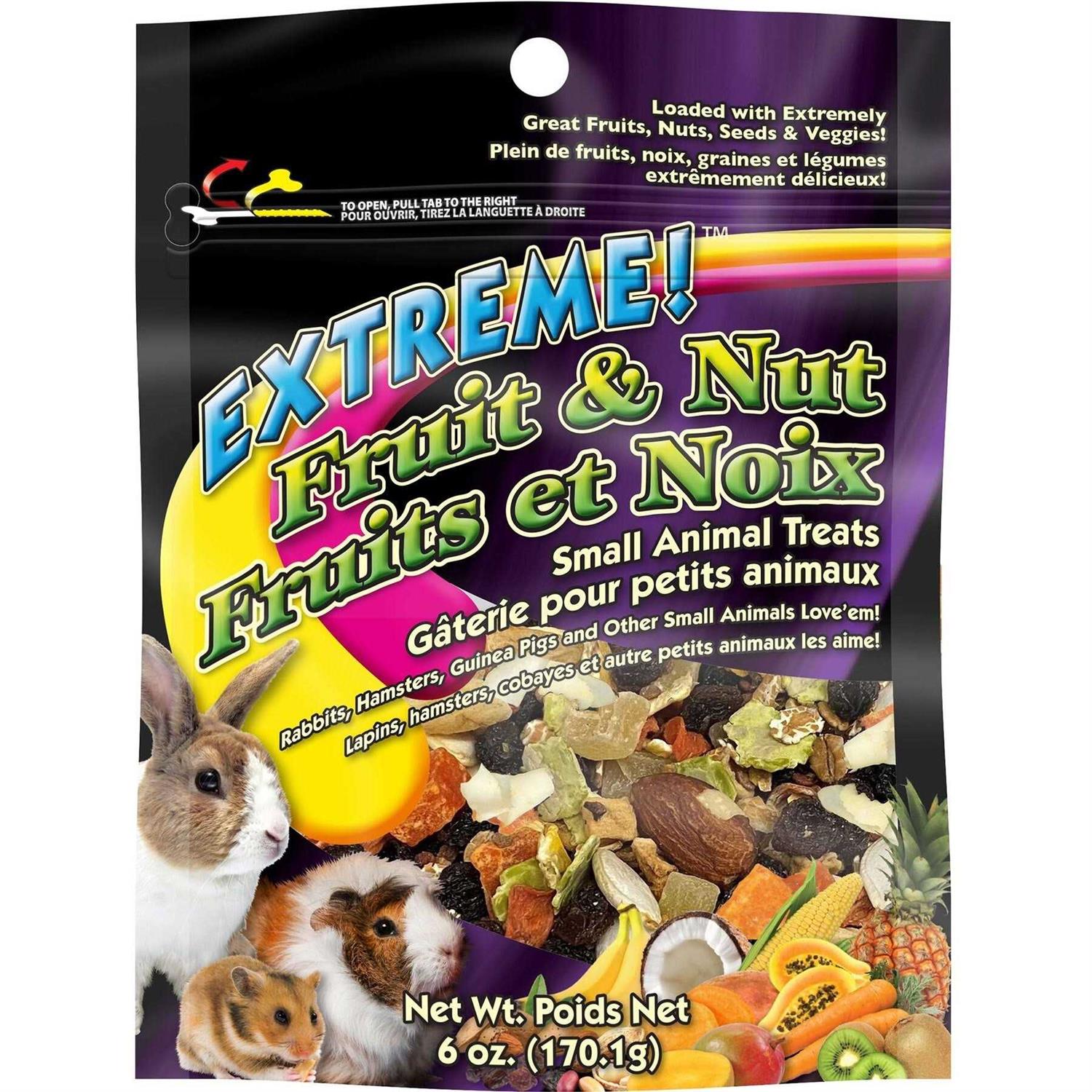 Extreme! Small Animal Treats, Fruit and Nut 6 oz