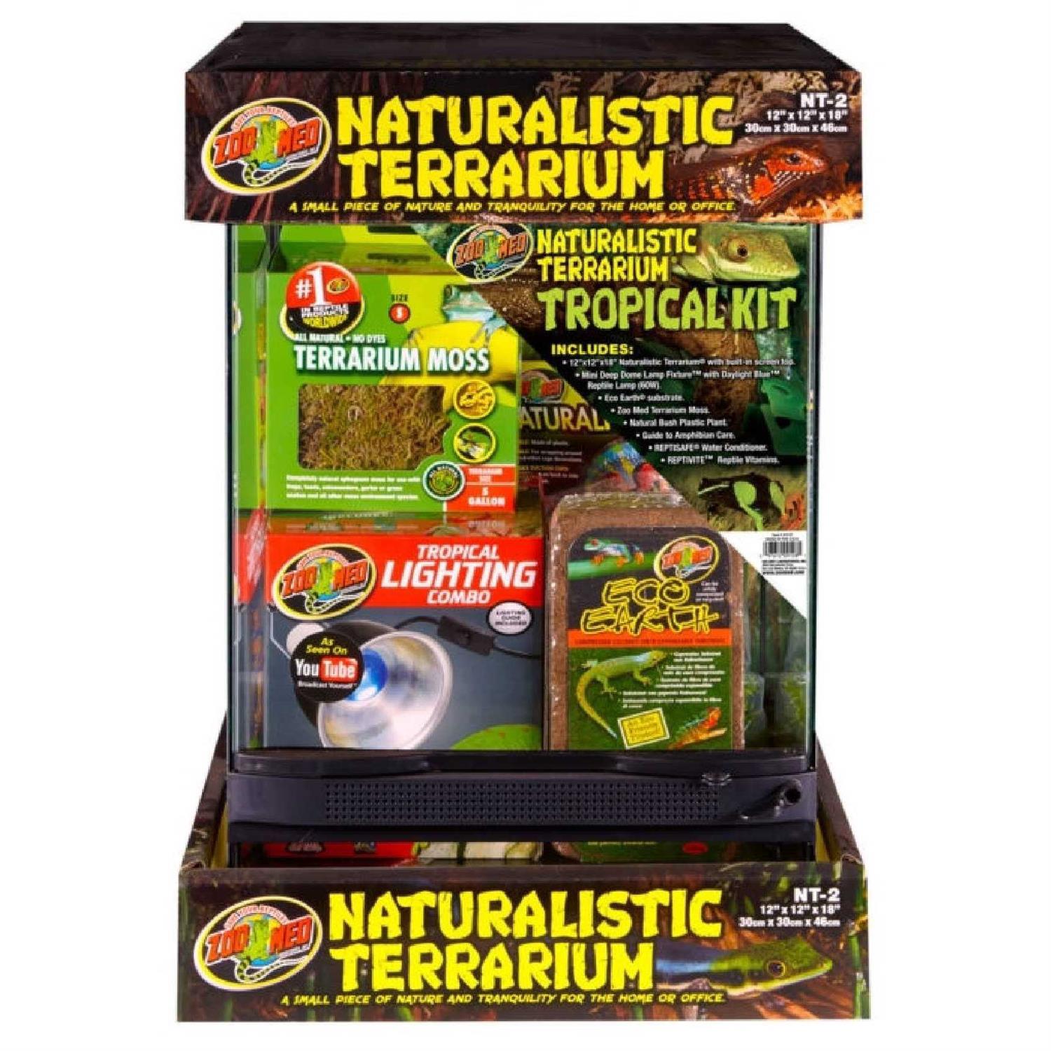 Zoo Med Naturalistic Terrarium Tropical Kit