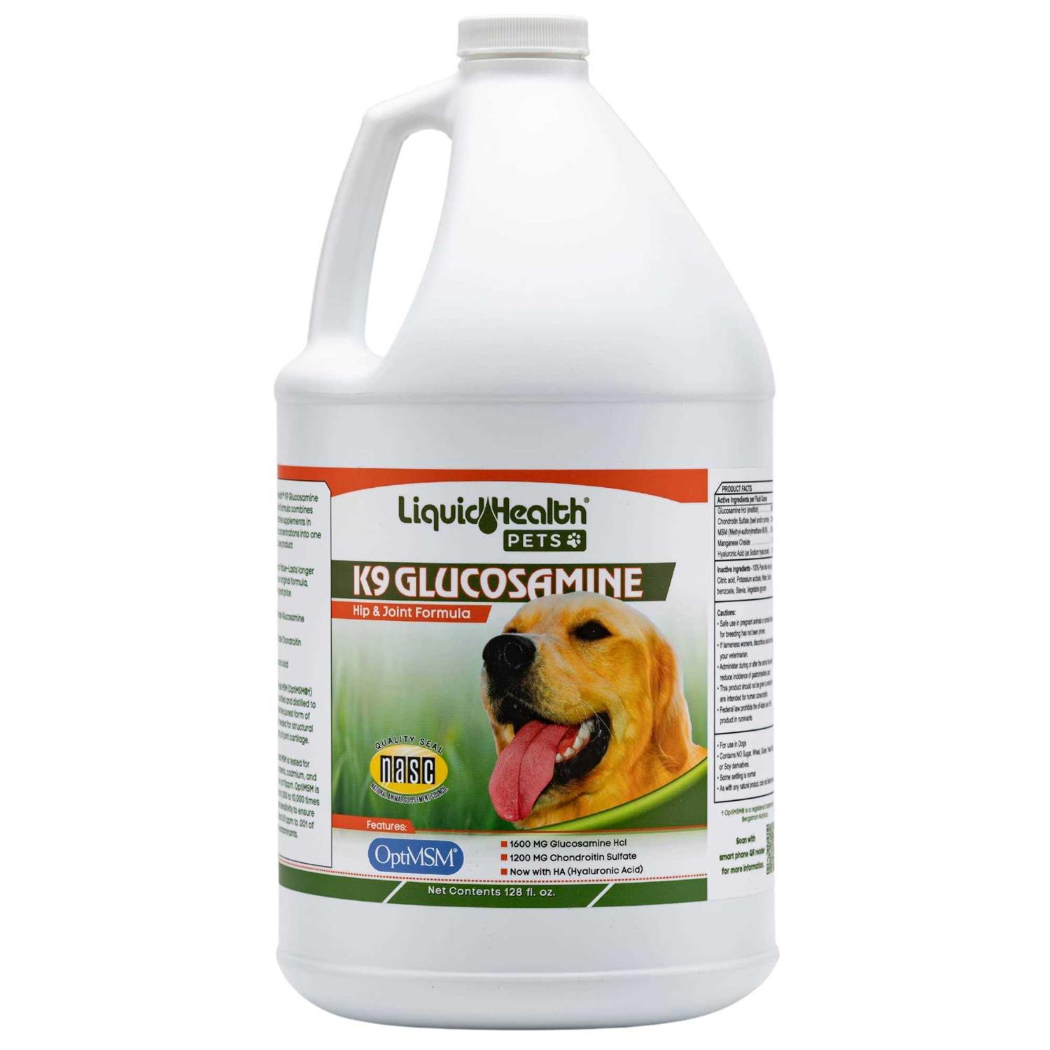 Liquid Health Pets K9 Glucosamine for Dogs Joint Supplement