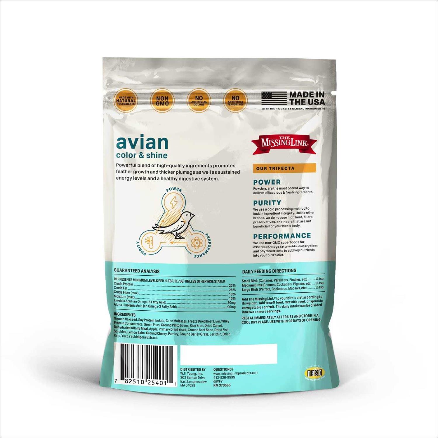 The Missing Link Ultimate Avian Formula