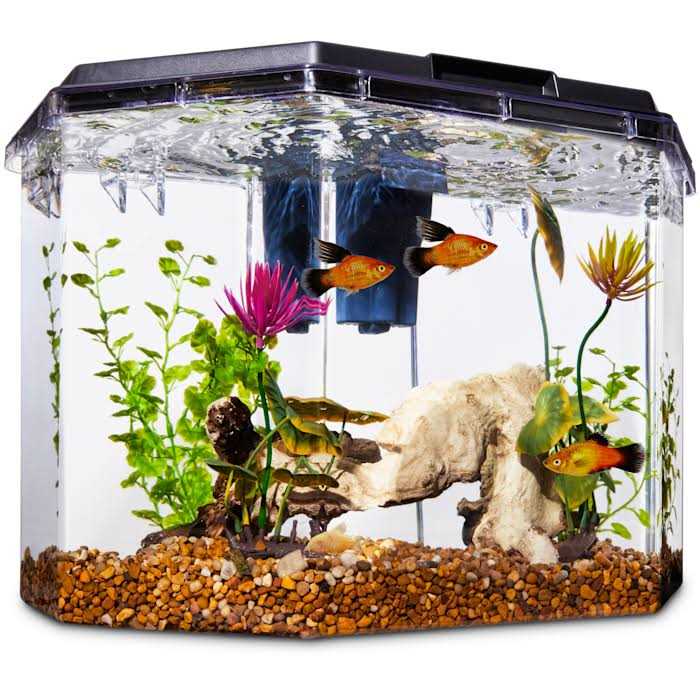 Imagitarium Semi-Hexagonal Aquarium Kit