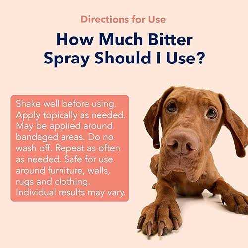 Vets Preferred Advanced Bitter Spray for Dogs