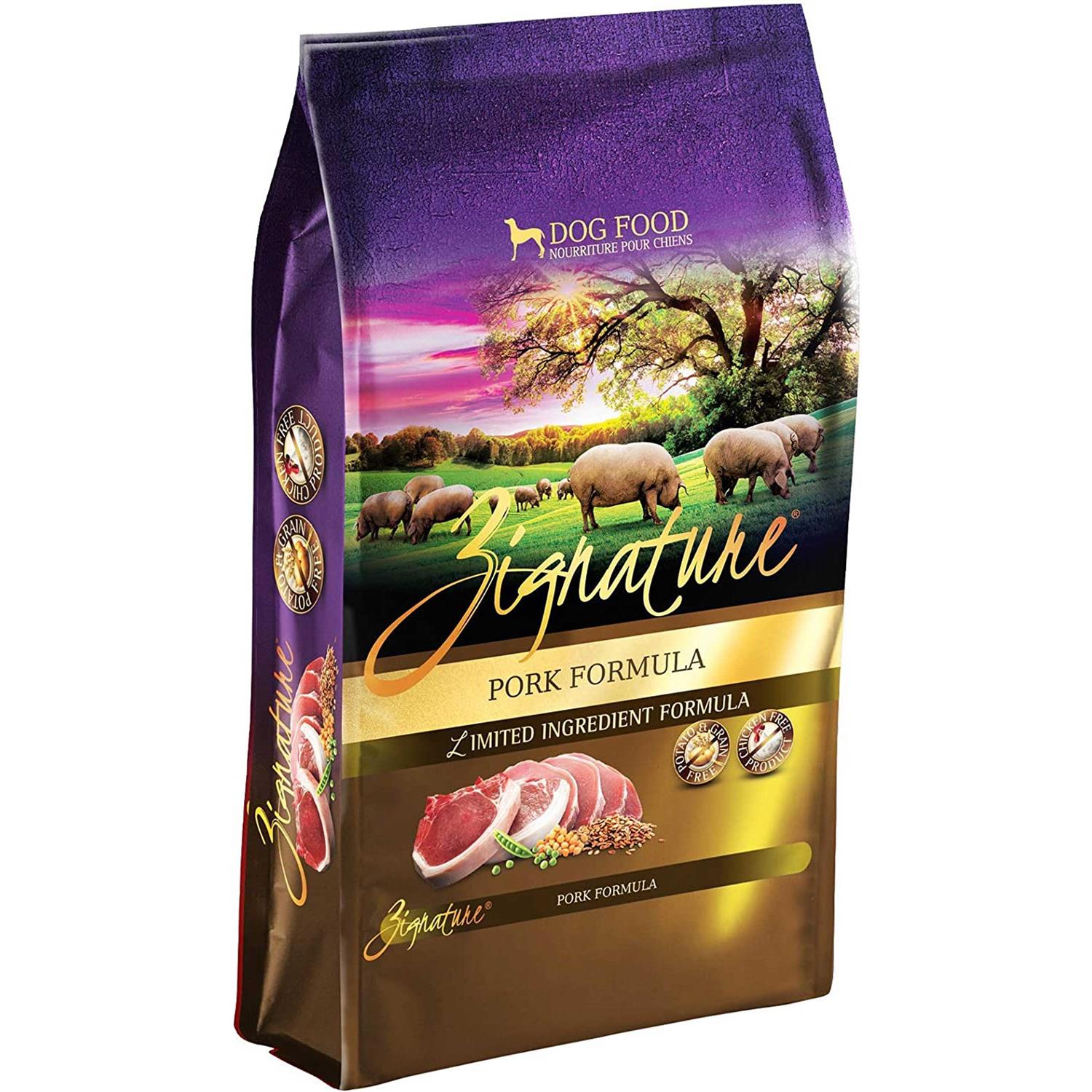 Zignature Limited Ingredient Pork Dry Formula Dog Food