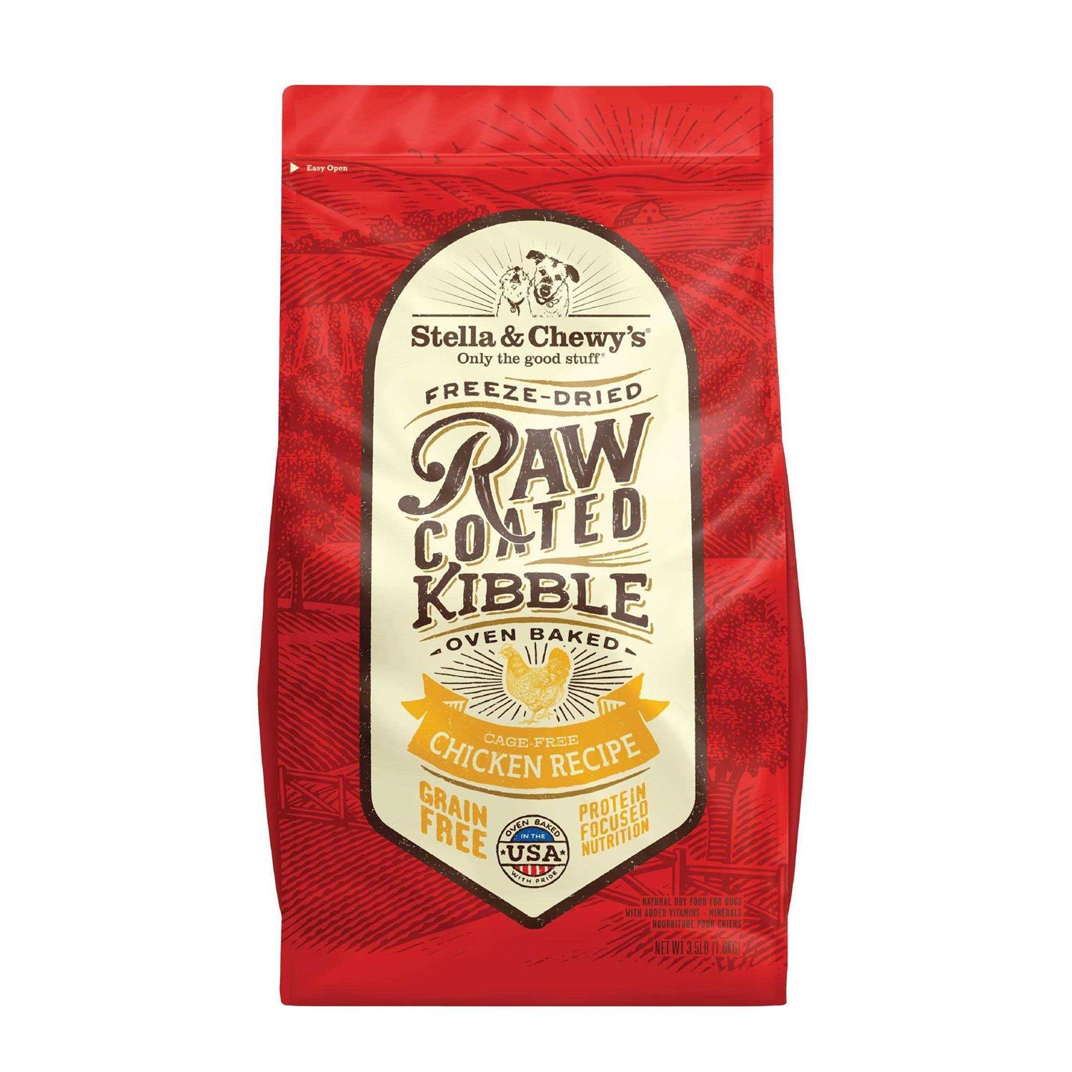 Stella & Chewy’s Raw Coated Kibble Dog Food