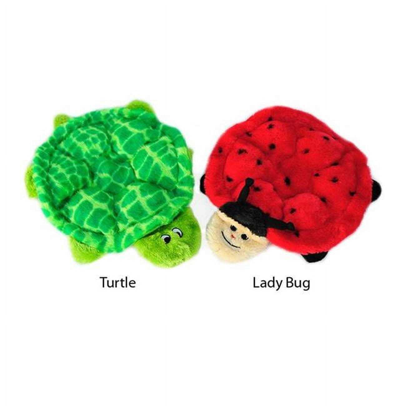 ZippyPaws Squeakie Crawler Betsey the Ladybug Plush Dog Toy