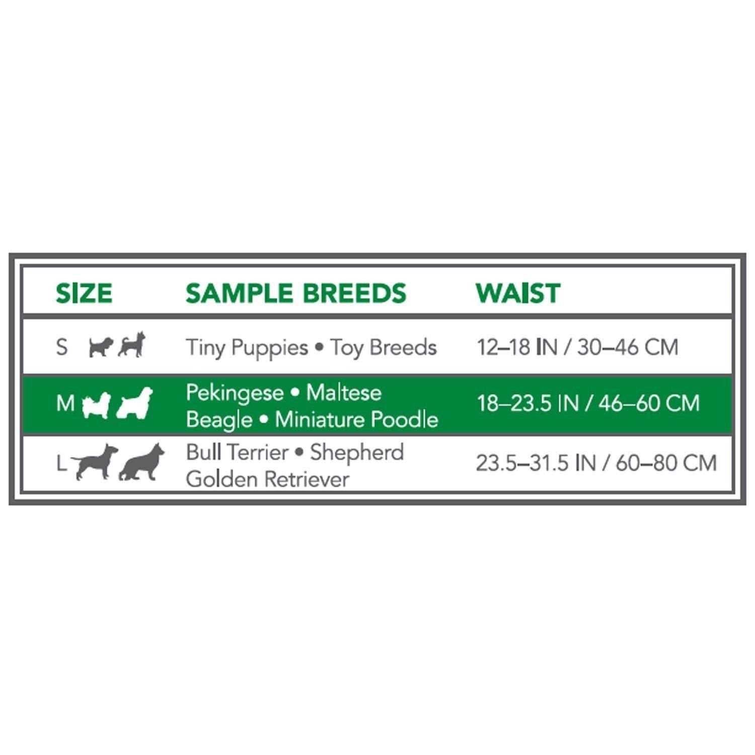 Vet’s Best Comfort-Fit Disposable Male Dog Wraps