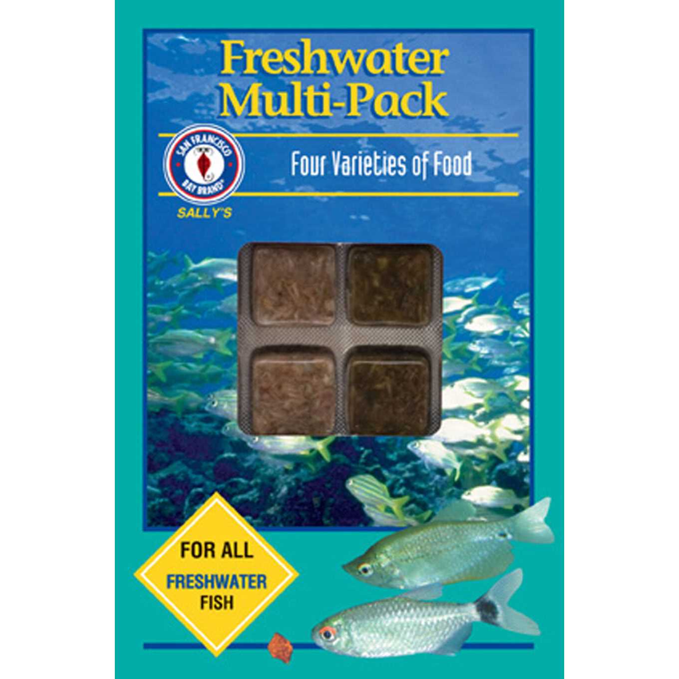San Francisco Bay Brand Freshwater Multi-Pack Frozen Fish Food