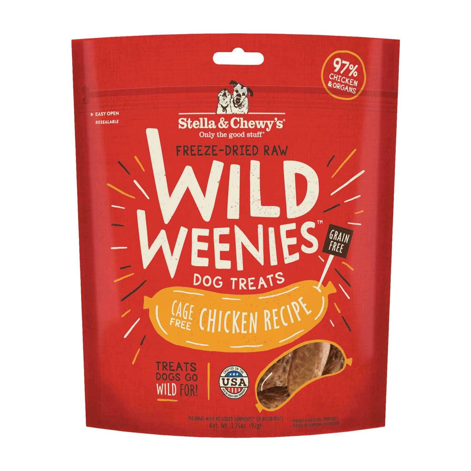 Stella & Chewy’s Freeze Dried Wild Weenies Dog Treats