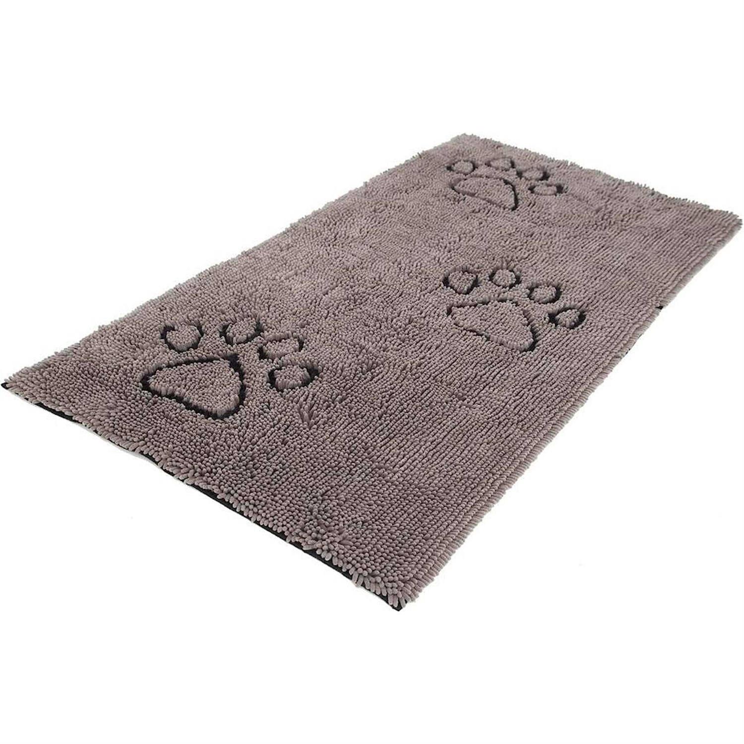 Dog Gone Smart Dirty Dog Doormat Runner Grey