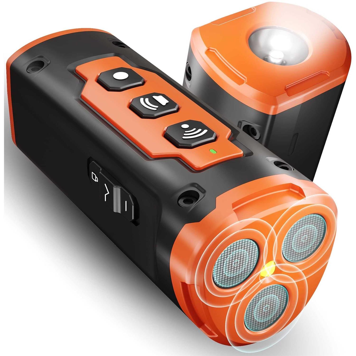 NPS Dog Bark Deterrent Devices w/ 3X Sonic emitters 50ft Range