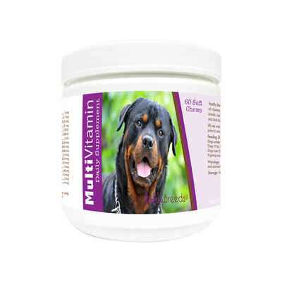 Healthy Breeds Rottweiler Multi-Vitamin Soft Chews 60 Count