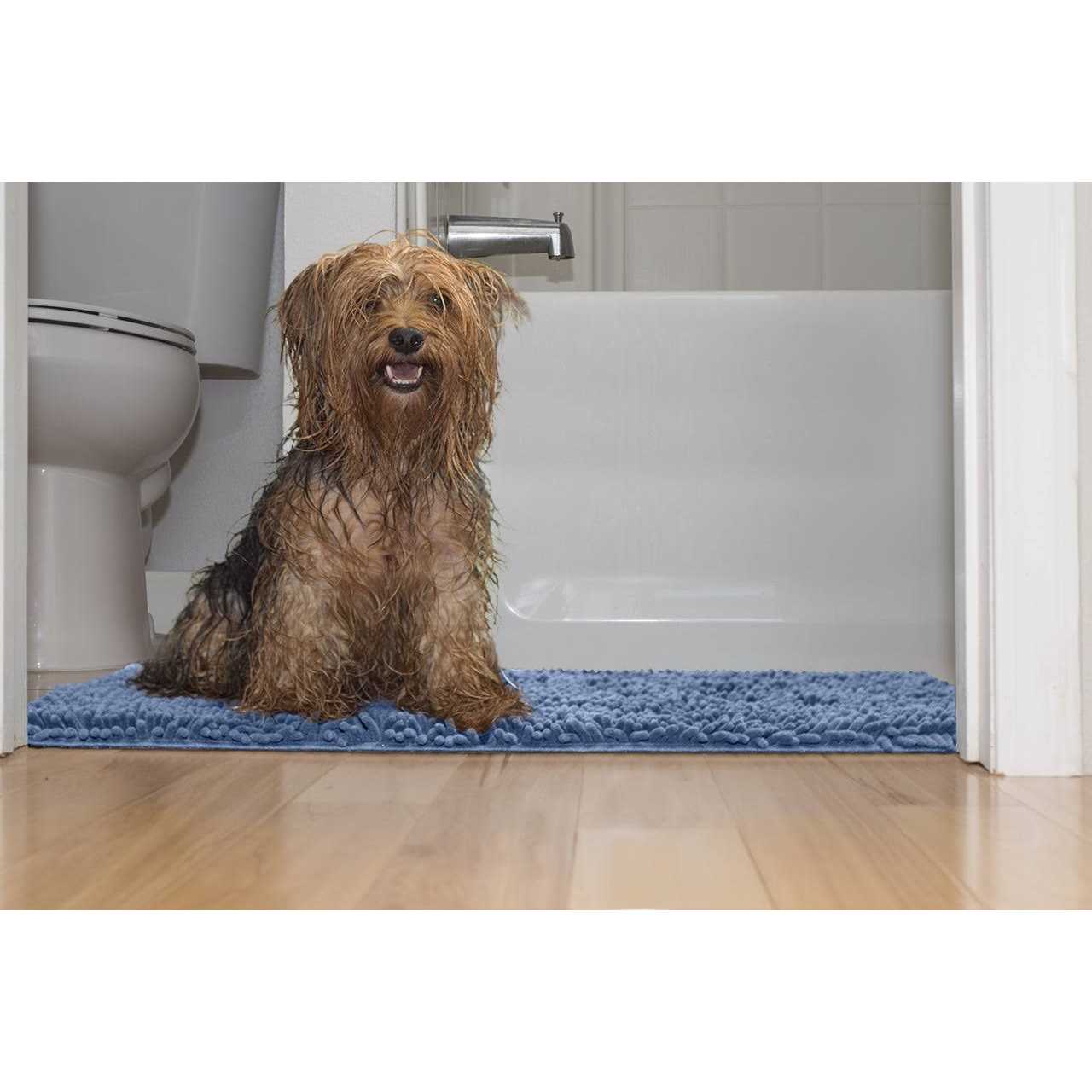 FurHaven Pet Dog Mat Muddy Paws Towel Shammy Rug