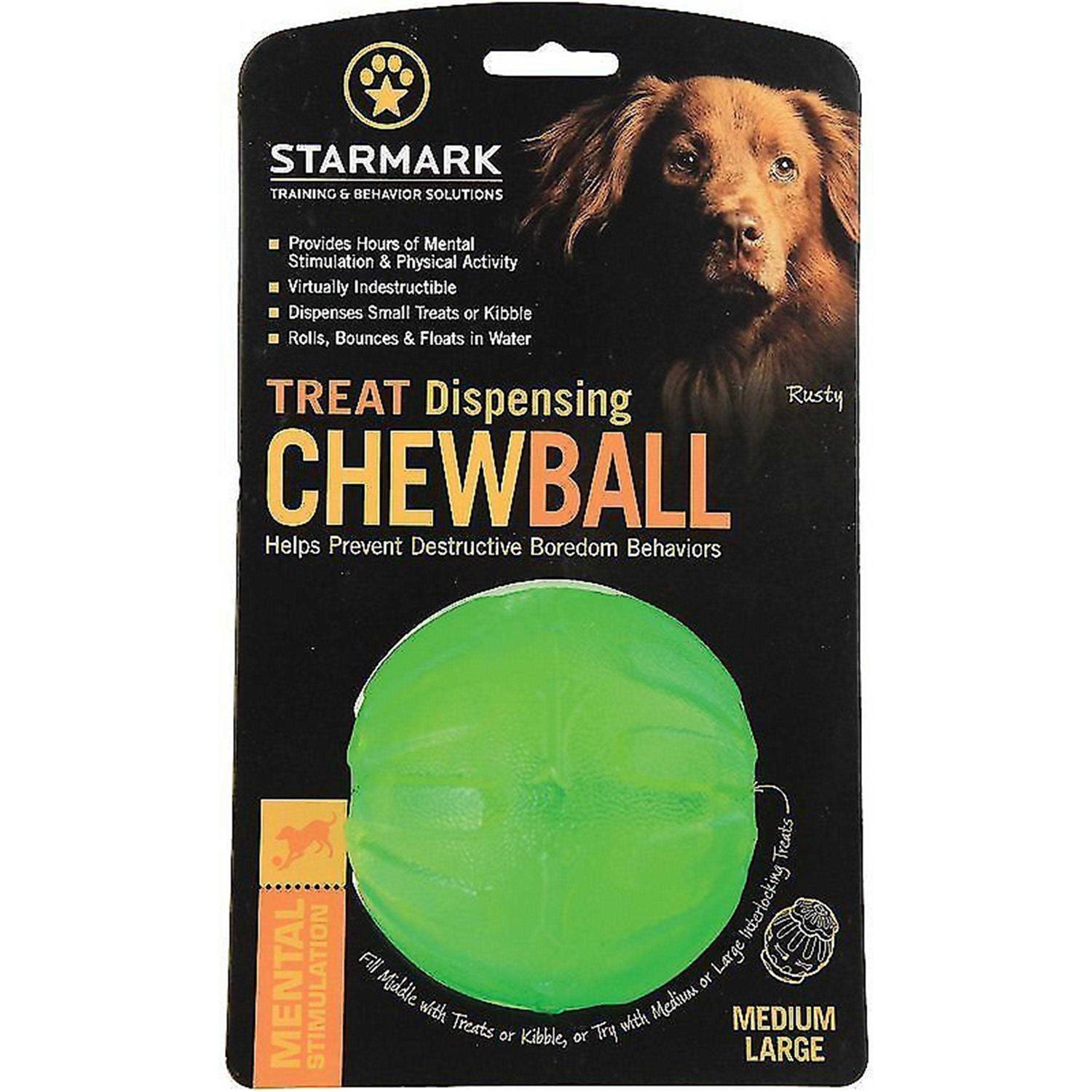Starmark Treat Dispensing Chew Ball