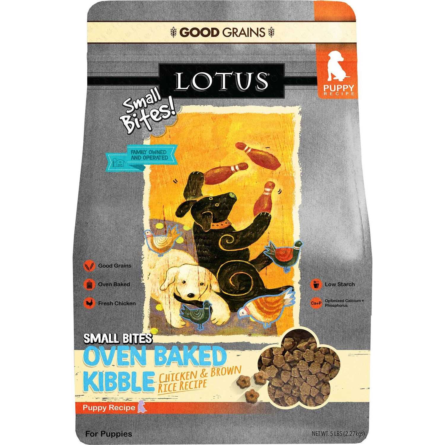 Lotus Chicken Small Bites Dry Dog Food