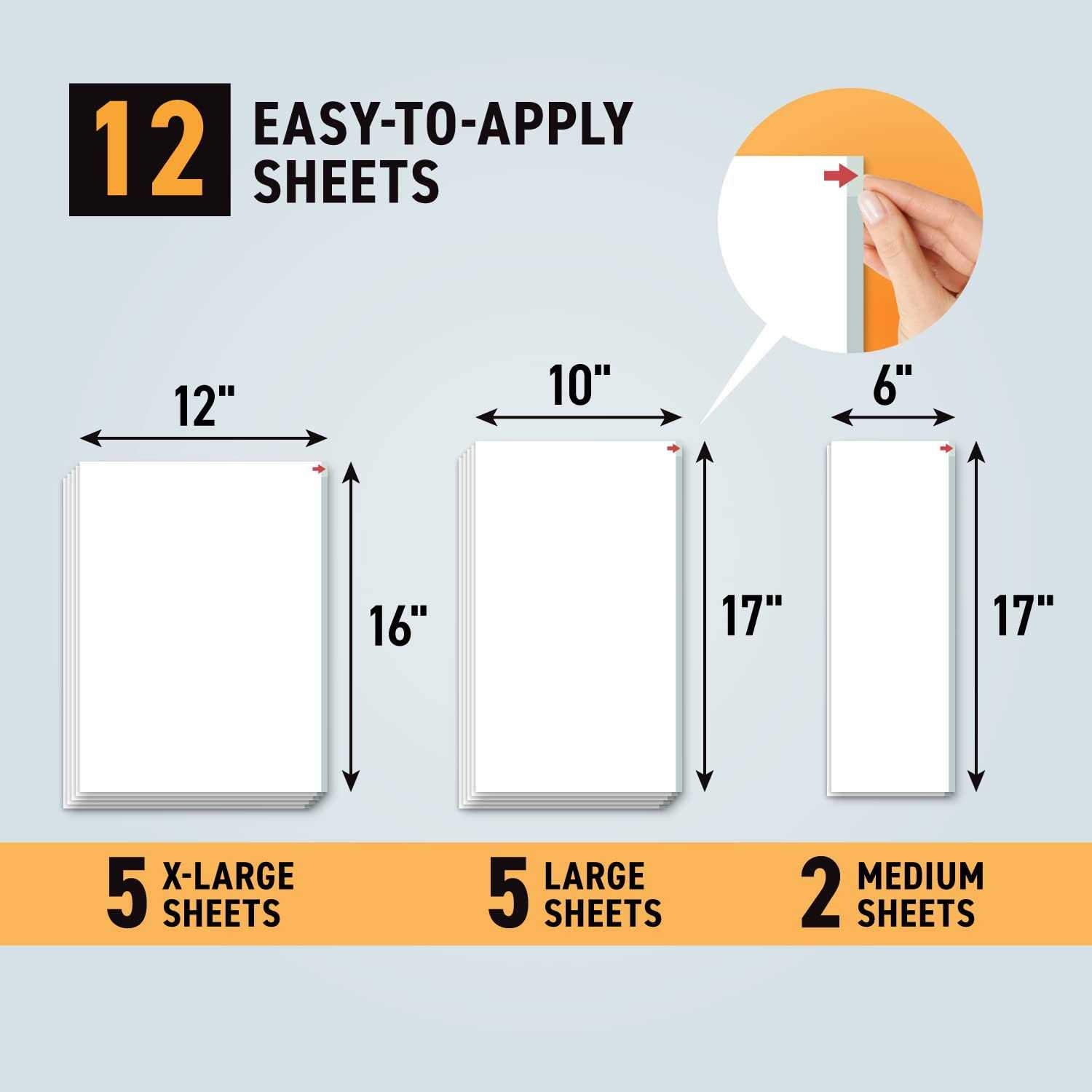 Emmy’s Best Pet Products Pro Strength Double-Sided Cat Scratch Tape Sheets to Deter Scratching