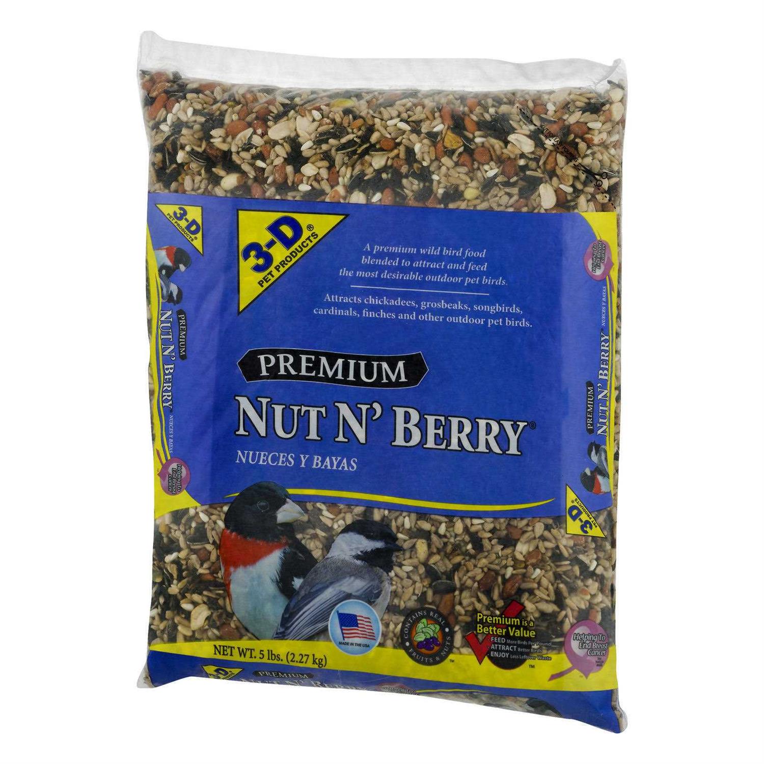 3-d Pet Products Nut & Berry Bird