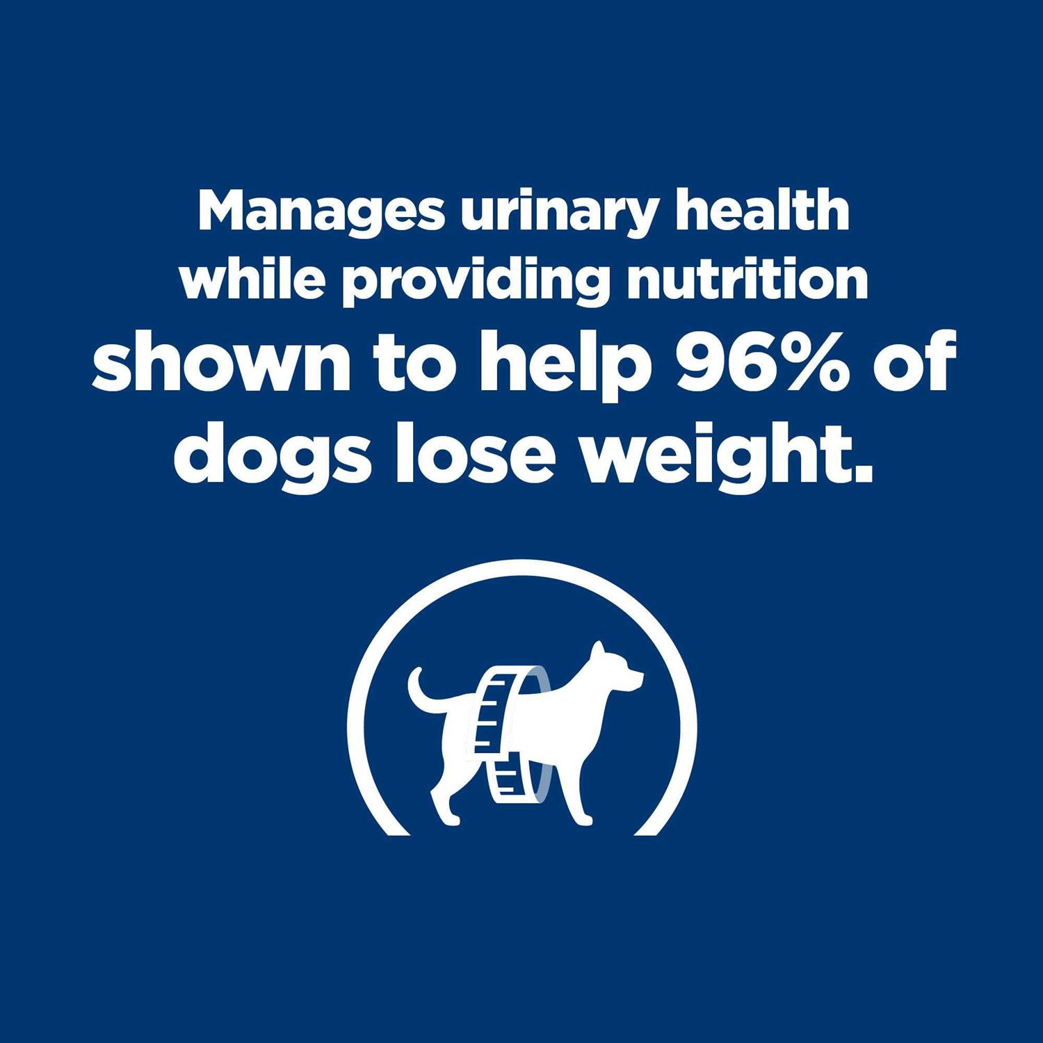 Hill’s Prescription Diet c/d Multicare Urinary + Metabolic Weight Chicken Flavor Dry Dog Food