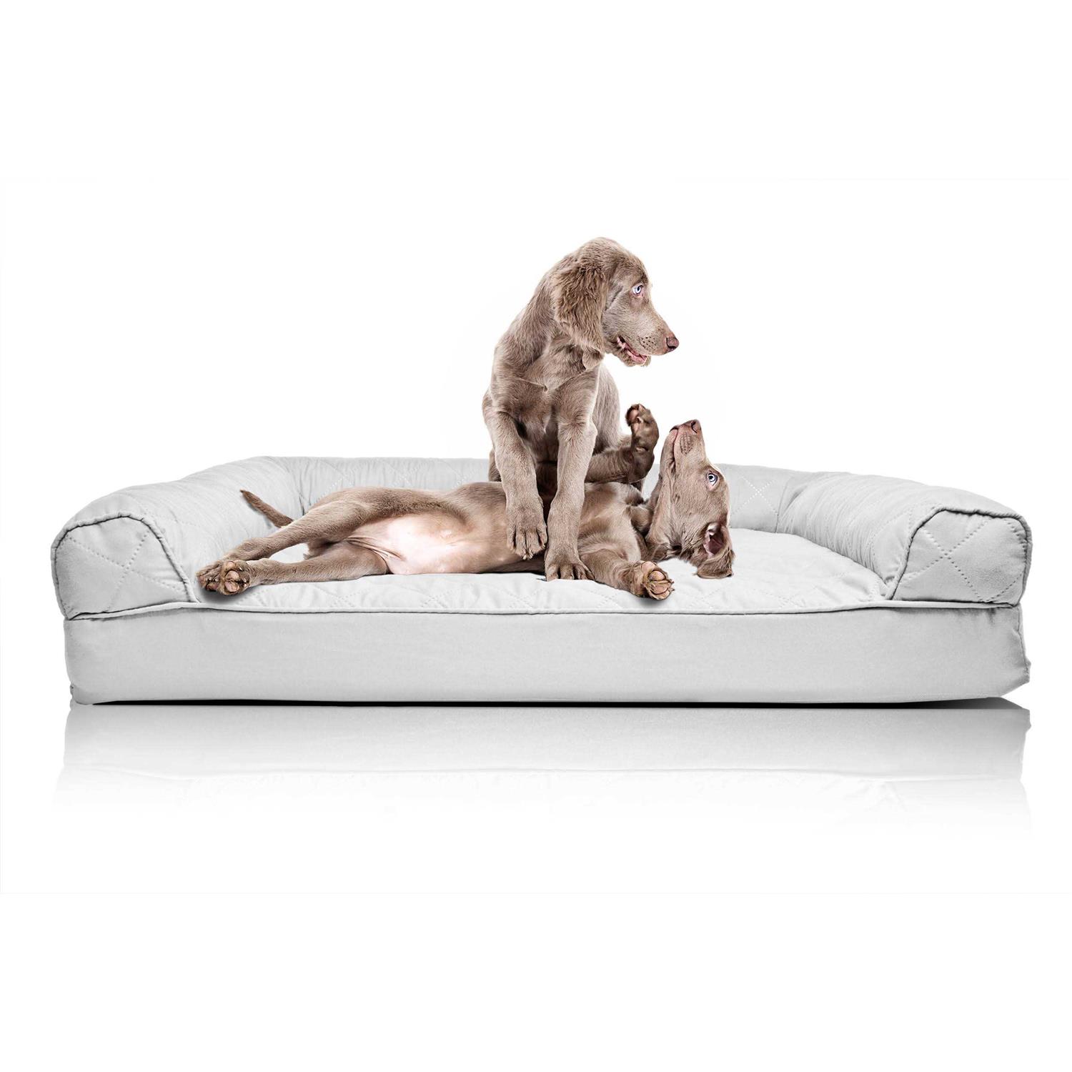FurHaven Quilted Orthopedic Sofa Pet Bed