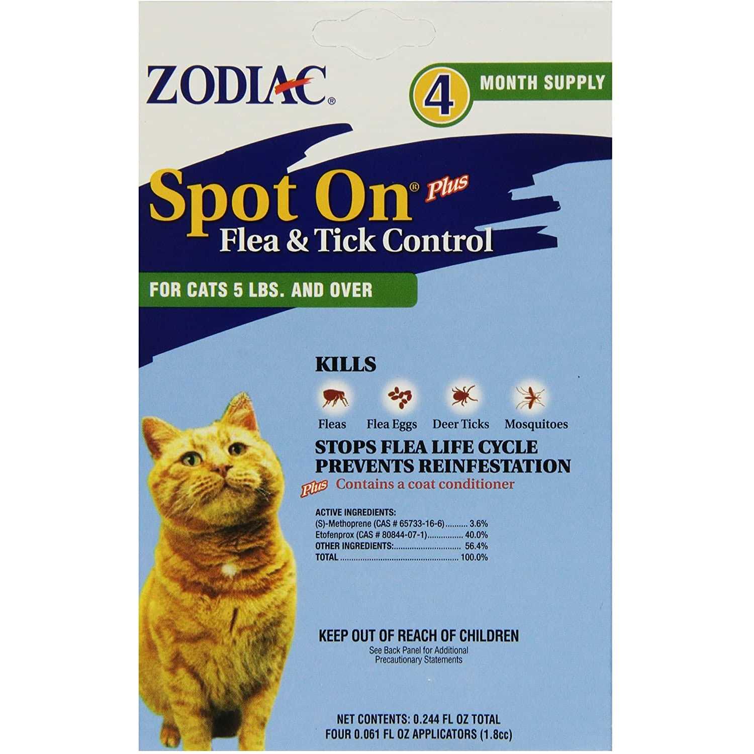 Zodiac Spot On Flea Cats & Kittens