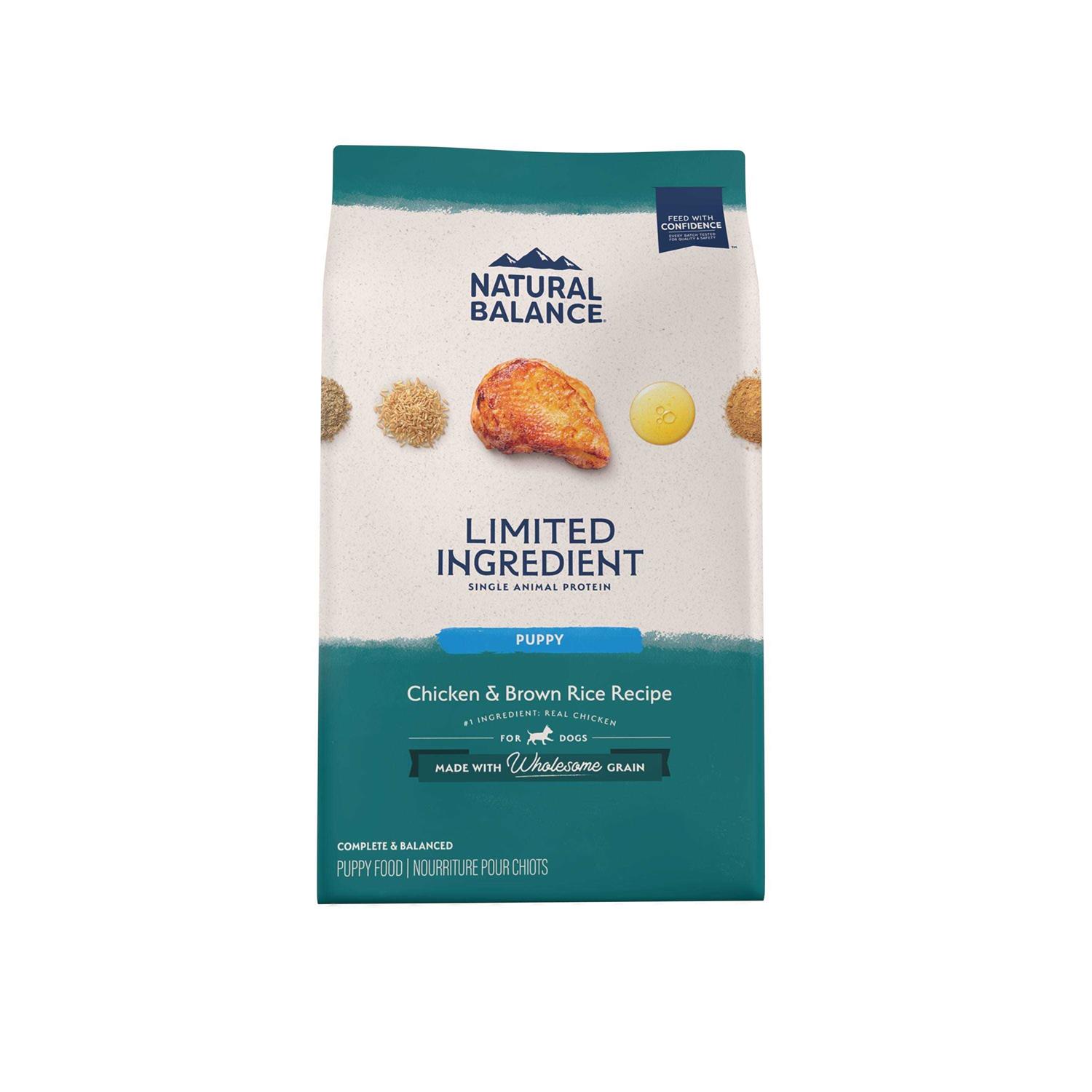 Natural Balance Limited Ingredient Diets Puppy Chicken & Brown Rice Dry Dog Food