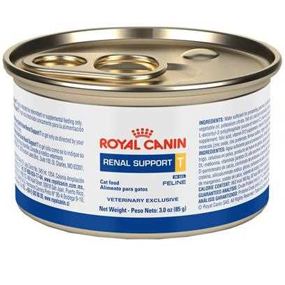 Royal Canin Veterinary Diet Adult Renal Support T Thin Slices in Gravy Canned Cat Food, 3-oz, case of 24